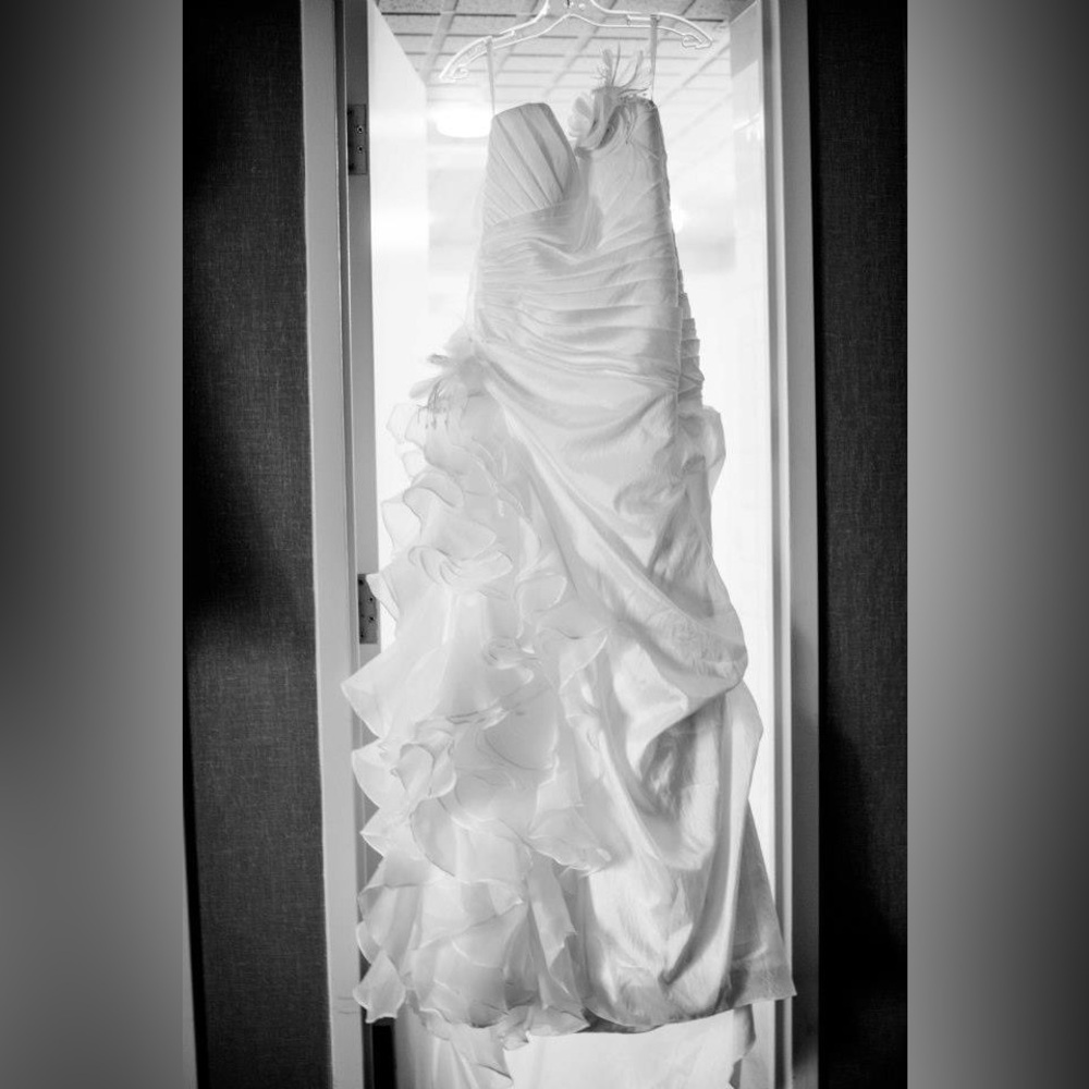 Stunning wedding gown custom designed